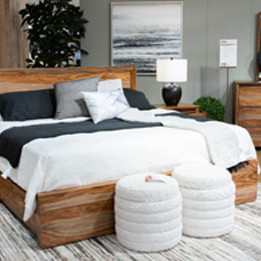 B790-81-96-31-36-92 4PC SETS Dressonni Queen Panel Bed