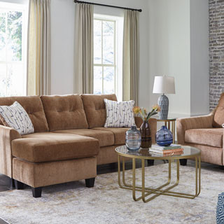 67204-18-20 2PC SETS Amity Bay Chair + Sofa Chaise