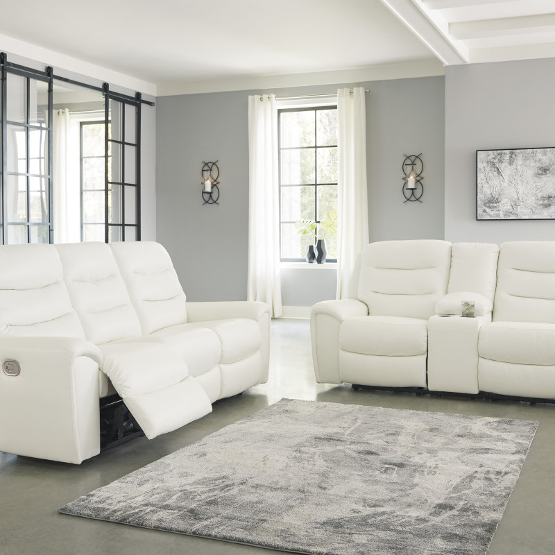 61104-15-18 2PC SETS Warlin Power Reclining Sofa + Loveseat