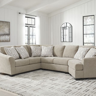52705S1 Brogan Bay 3-Piece Sectional with Cuddler