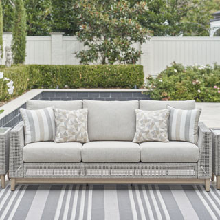 P798-838-702(2) 3PC SETS Seton Creek Outdoor Sofa with Cushion