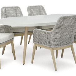 P798-625-601A(6) 7PC SETS Seton Creek Outdoor Dining Table