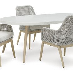 P798-625-601A(4) 5PC SETS Seton Creek Outdoor Dining Table