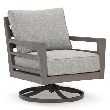 P564-821 Hillside Barn Outdoor Swivel Lounge with Cushion