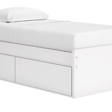 EB9630B6 Onita Twin Platform Bed with 1 Side Storage