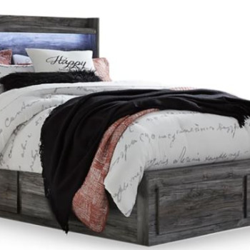 B221B4 Baystorm Queen Panel Bed with 6 Storage Drawers