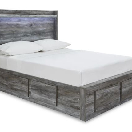 B221B25 Baystorm Full Panel Bed with 4 Storage Drawers