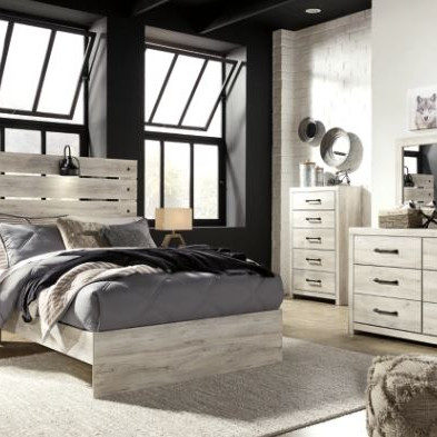 B192B3-4PC 4PC SETS Cambeck Full Panel Bed