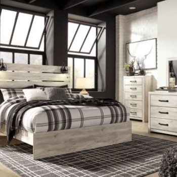 B192B28-4PC 4PC SETS Cambeck King Panel Bed