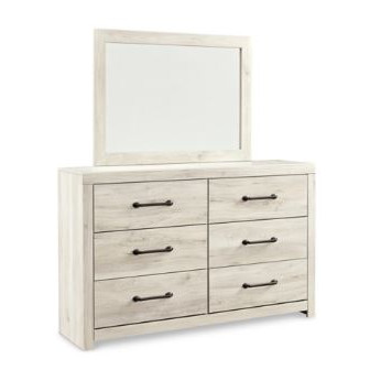 B192-31-36 Cambeck Dresser + Cambeck Bedroom Mirror