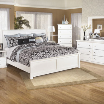 B139B11-S4 4PC SETS Bostwick Shoals King Panel Bed