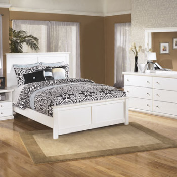 B139B4-S4 4PC SETS Bostwick Shoals Queen Panel Bed