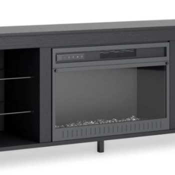 W2721-168 Cayberry 60" TV Stand with Electric Fireplace