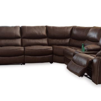 U82902S4 Family Circle 4-Piece Power Reclining Sectional