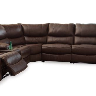 U82902S3 Family Circle 4-Piece Power Reclining Sectional