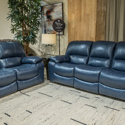 U43809-87-74 2PC SETS Leesworth Power Reclining Sofa + Loveseat