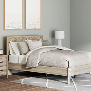 EB3929-156-112 Battelle Full Panel Platform Bed