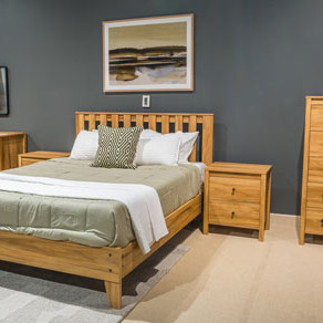 EB1760-157-113-4PC 4PC SETS Bermacy Queen Platform Panel Bed