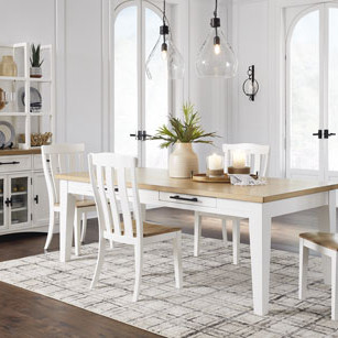D844-25-01(4) 5PC SETS Ashbryn Dining Table + 4 Chairs