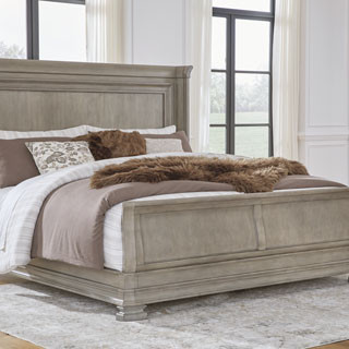 B924-58-56 Lexorne King Sleigh Bed