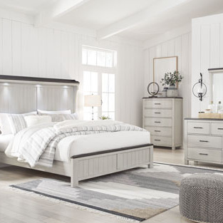 B796-58-56-97-31-36-92 4PC SETS Darborn King Panel Bed