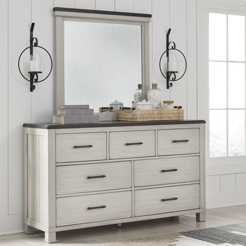 B796-31-36 Darborn Dresser + Mirror