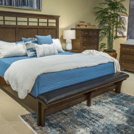 B625-58-56-94-31-36-92 4PC SETS Shawbeck California King Panel Bed