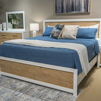 B2035-71-96 Charbitt Queen Panel Bed