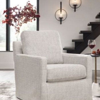 A3000644 Nenana Next-Gen Nuvella Swivel Glider Accent Chair