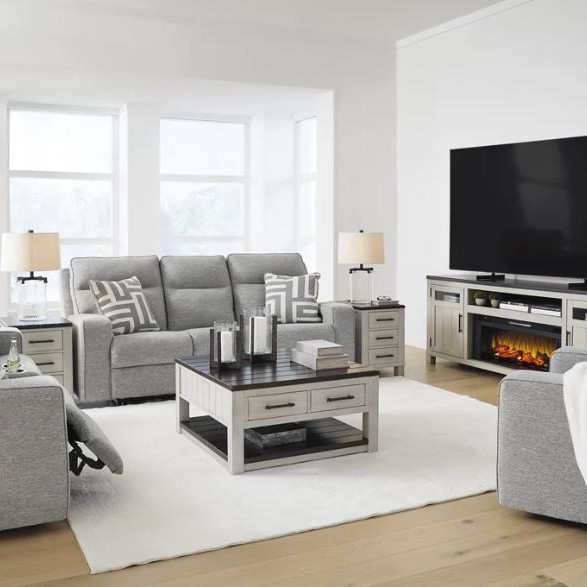 90503-15-18-13 3PC SETS Biscoe Power Reclining Sofa + Recliner