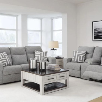 90503-15-18 2PC SETS Biscoe Power Reclining Sofa + Loveseat