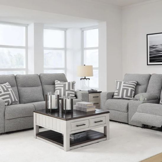 90503-15-18 2PC SETS Biscoe Power Reclining Sofa + Loveseat