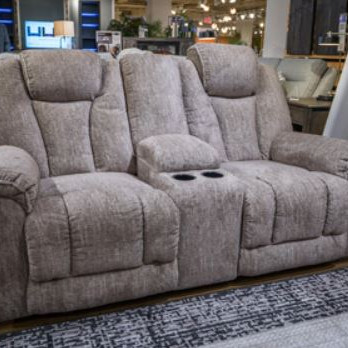 9030918 Hindmarsh Power Reclining Loveseat with Console