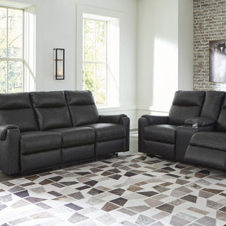 34105-87-96 2PC SETS Axtellton Power Reclining Sofa + Loveseat