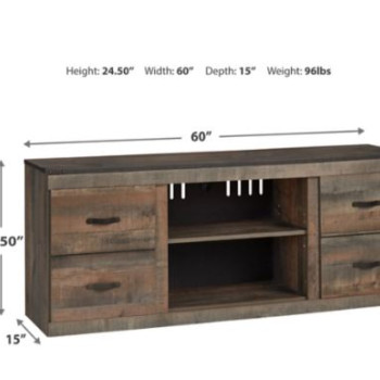 EW0446-268 Trinell 60" TV Stand