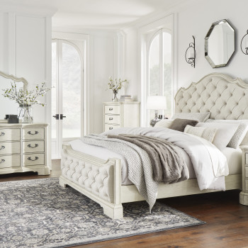 B980-54-57-97-31-36-93 4PC SETS Arlendyne Queen Upholstered Bed