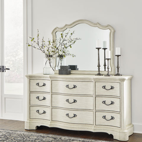 B980-31-36 Arlendyne Dresser + Mirror