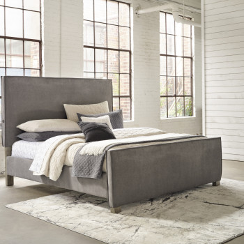 B766-78-76-197 Krystanza King Upholstered Panel Bed