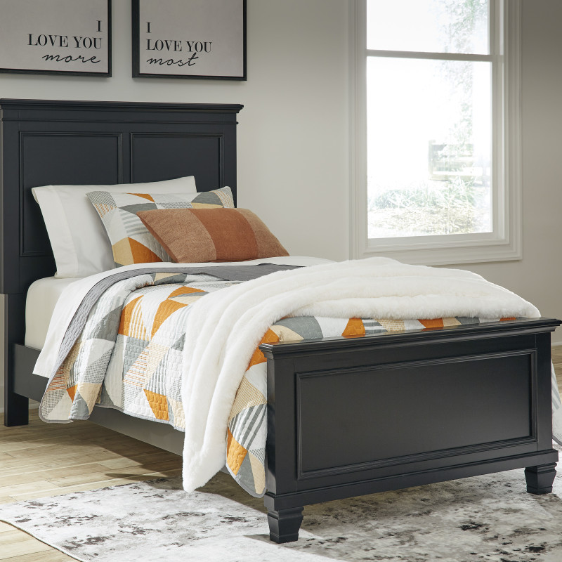 B687-53-52-86 Lanolee Twin Panel Bed
