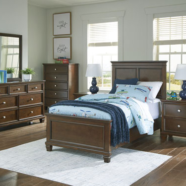 B685-52-53-86-31-36-92-46 5PC SETS Danabrin Twin Panel Bed