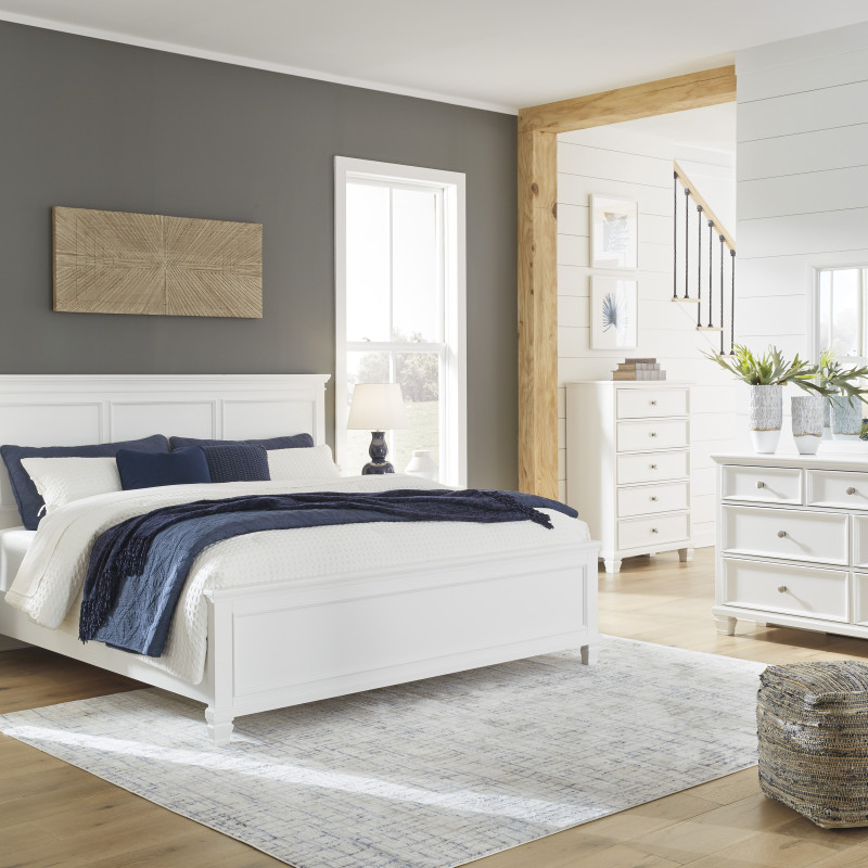 B680-58-56-97-31-36-92 4PC SETS Fortman King Panel Bed