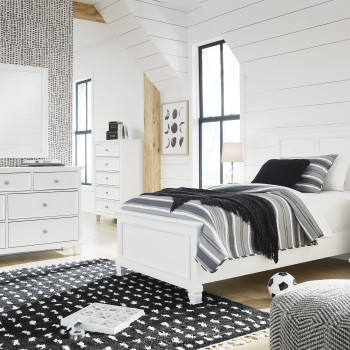 B680-87-84-86-31-36-92 4PC SETS Fortman Full Panel Bed