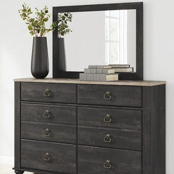 B3670-31-36 Nanforth Dresser + Mirror