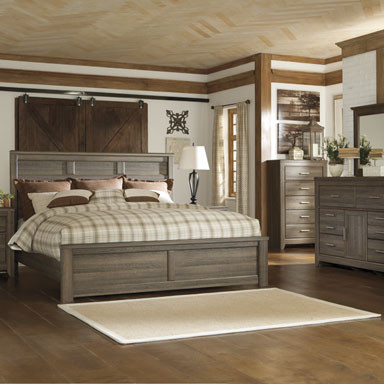 B251-58-56-99-31-36-92 4PC SETS Juararo King Panel Bed