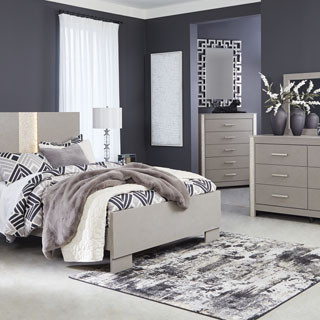 B1145-57-54-96-231-36-92 4PC SETS Surancha Queen Panel Bed