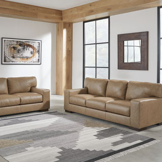 57302-38-35 2PC SETS Lombardia Sofa + Loveseat