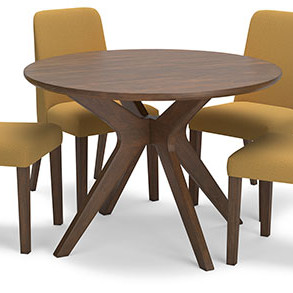 D615-15-04(4) 5PC SETS Lyncott Dining Table + 4 Chairs