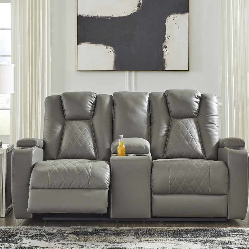 2970294 Mancin Reclining Loveseat with Console