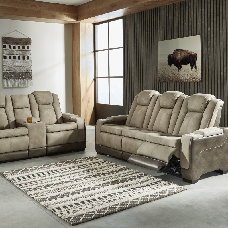 22003-15-18 2PC SETS Next-Gen DuraPella Power Reclining Sofa + Loveseat
