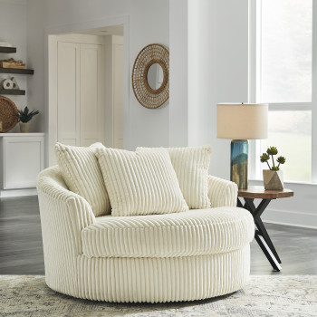 2110421 Lindyn Oversized Swivel Accent Chair